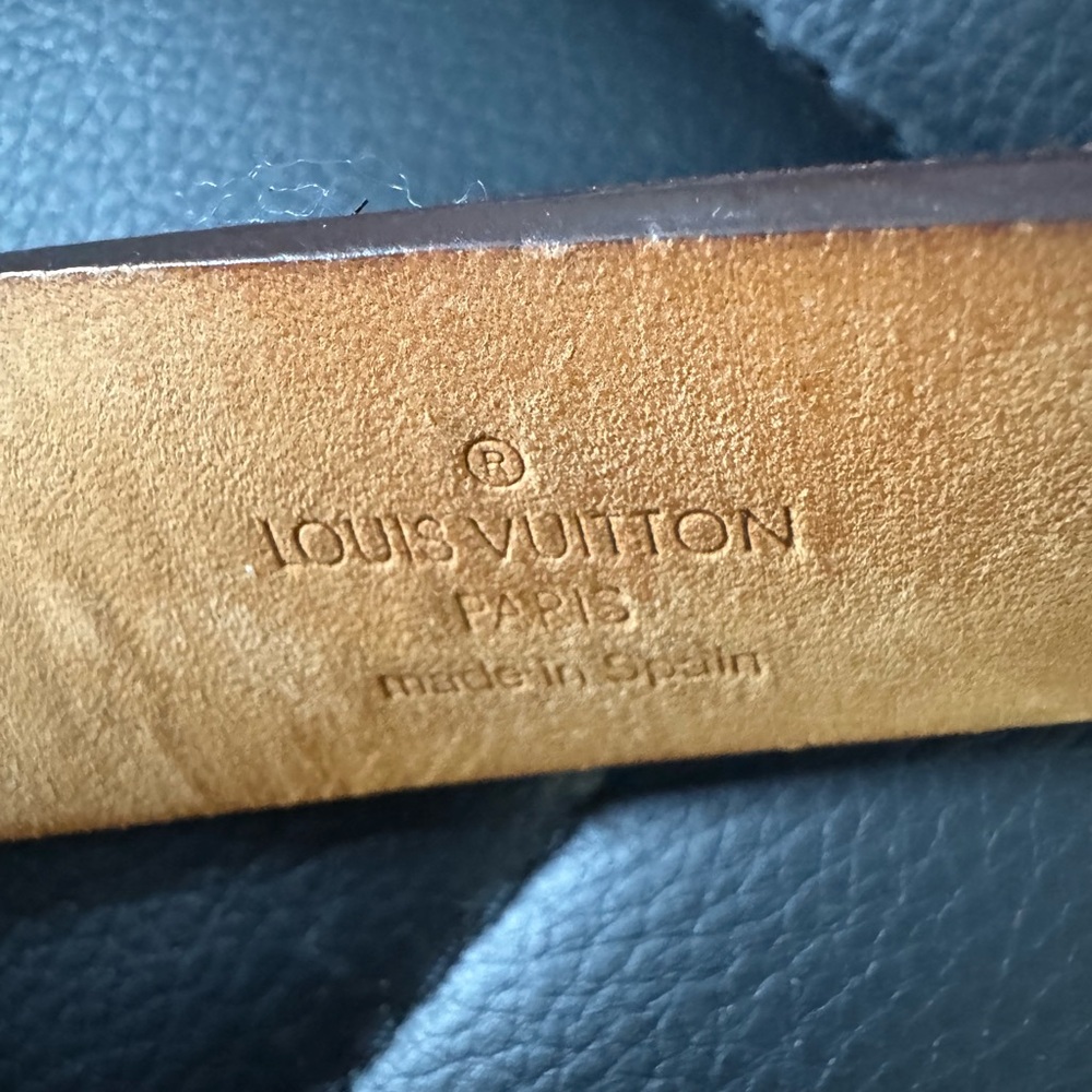 Louis Vuitton monogrammed belt Size 70/28 - Picture 9 of 9